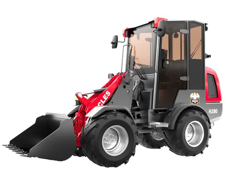 Kompakt hjullæsser H280